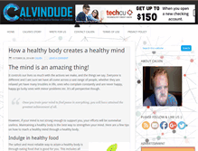 Tablet Screenshot of calvindude.com